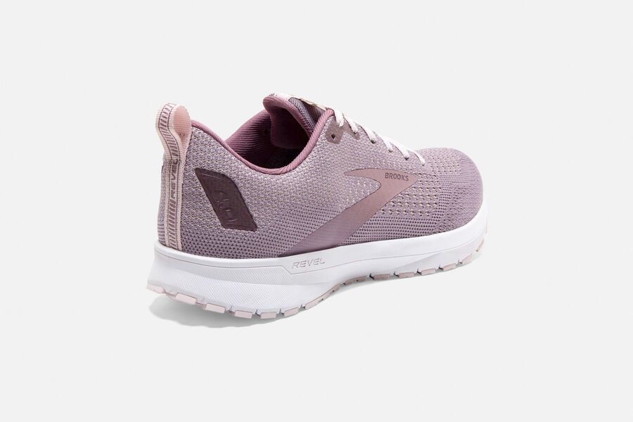 Brooks Revel 4 Road Löparskor Dam - Rosa - 1692-KICYD